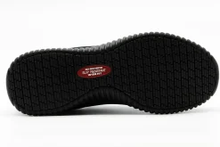 Non Slip|SKECHERS Work Relaxed Fit: Cessnock Slip Resistant BLACK