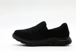 Non Slip|SKECHERS Work Relaxed Fit: Cozard Slip Resistant BLACK