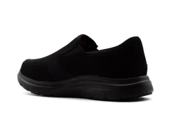 Non Slip|SKECHERS Work Relaxed Fit: Flex Advantage - McAllen Slip Resistant BLACK
