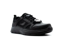 Non Slip|SKECHERS Work Relaxed Fit: Flex Advantage Slip Resistant BLK