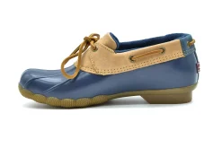 Rainwear|SPERRY Saltwater -Eye Leather Duck Boot TAN