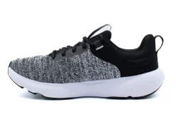 Athletic|UNDER ARMOUR Charged Revitalize Running Shoes BKWHT