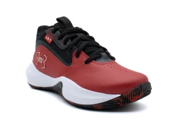 Athletic|UNDER ARMOUR Youth Boys Lockdown Basketball Shoes RDWHT