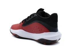 Athletic|UNDER ARMOUR Youth Boys Lockdown Basketball Shoes RDWHT